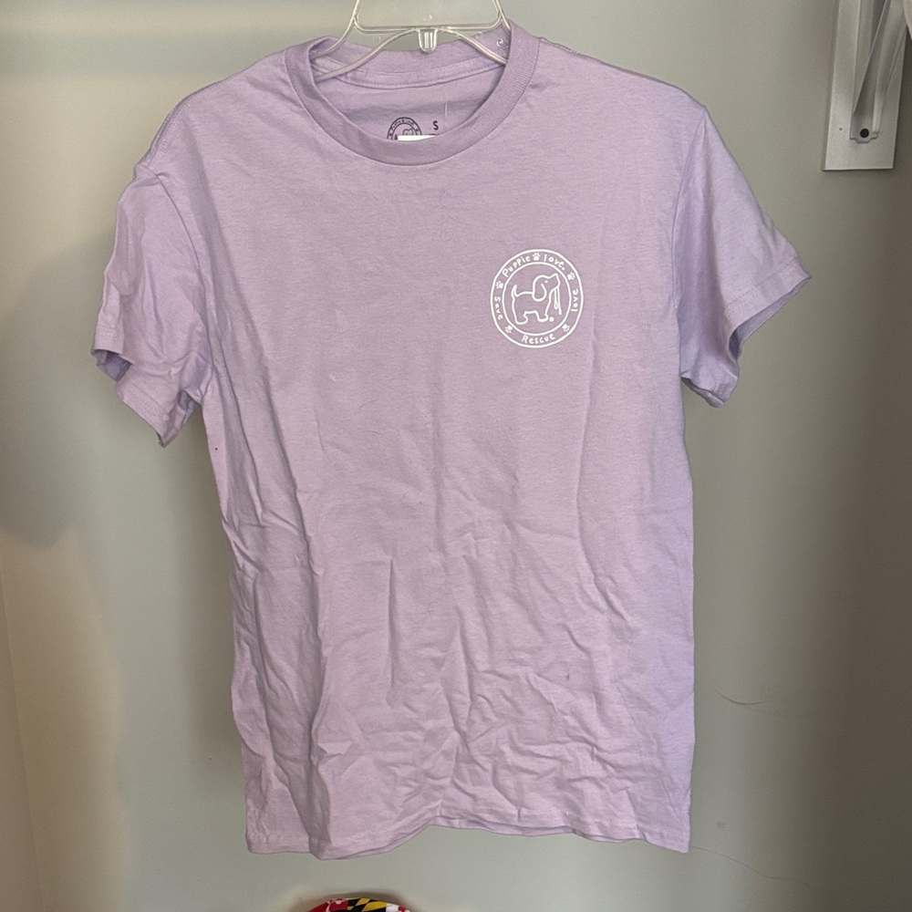 Lavender Graphic Short Sleeve Tee - Unknown Brand